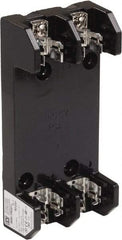 Square D - 2 Pole, 600 Volt, 30 Amp, Surface Mount Fuse Holder - Compatible with H Class Fuse - Americas Industrial Supply