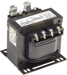 Square D - 150 VA, Top Mount Fuse Block Control Transformer - 50/60 Hz, 3.59 Inch Deep x 3.2 Inch High - Americas Industrial Supply