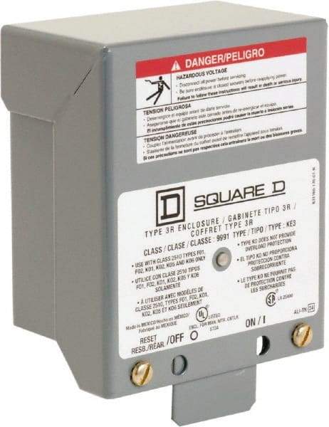 Square D - Starter Enclosure - For Use with Class 2510 Type K Switch - Americas Industrial Supply