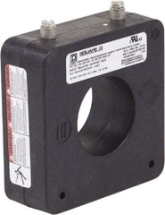 Square D - 100 Amp AC Input, 5 Amp AC Output, Panel Meter Donut Current Transformer - Screw Terminal - Americas Industrial Supply