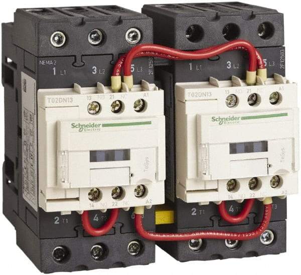 Square D - 3 Pole, 120 Coil VAC, 45 Amp NEMA Contactor - Open Enclosure - Americas Industrial Supply