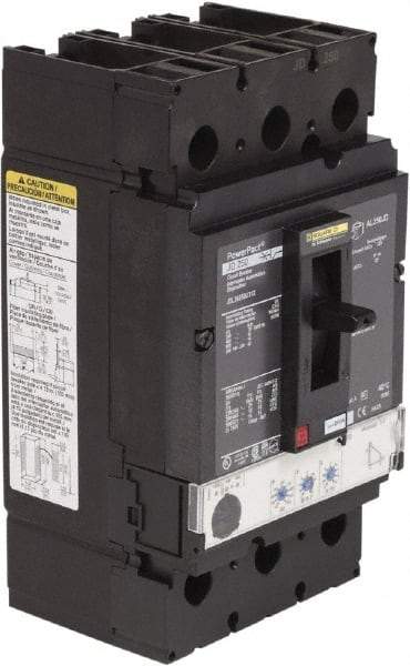 Square D - 250 Amp, 600 VAC, 3 Pole, Panel Mount Molded Case Circuit Breaker - Electronic Trip, Multiple Breaking Capacity Ratings, 3/0 AWG - Americas Industrial Supply