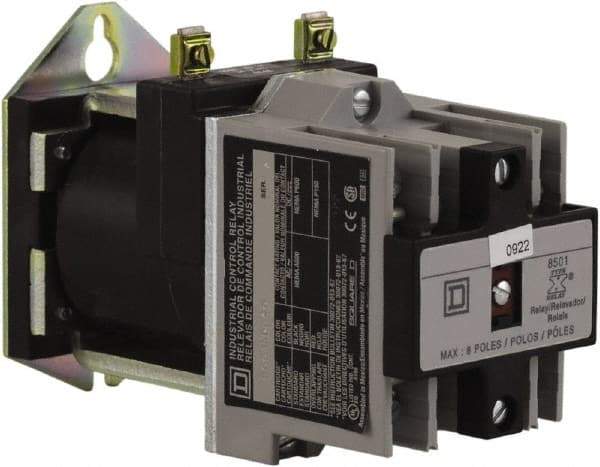 Square D - 4NO, 600 VAC Control Relay - Panel Mount - Americas Industrial Supply