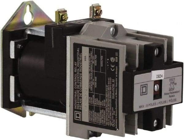 Square D - 2NO, 600 VAC Control Relay - Panel Mount - Americas Industrial Supply