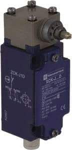 Telemecanique Sensors - DP, NC/NO, 240 VAC, 5-Pin M12 Male Terminal, Roller Lever Actuator, General Purpose Limit Switch - IP66 IPR Rating - Americas Industrial Supply