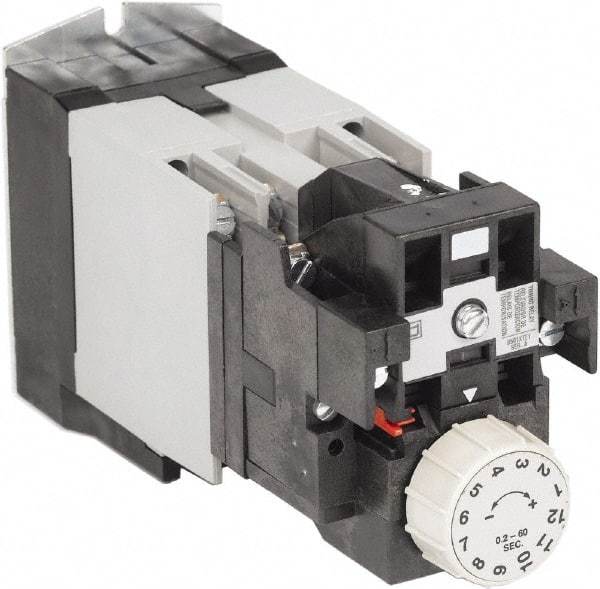 Square D - Time Delay Relay - 5 & 10 Contact Amp, 110 VAC at 50 Hz & 120 VAC at 60 Hz - Americas Industrial Supply