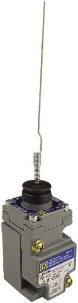 Square D - SPDT, NC/NO, 600 Volt Screw Terminal, Cat Whisker Actuator, General Purpose Limit Switch - 1, 2, 4, 6, 12, 13, 6P NEMA Rating, IP67 IPR Rating - Americas Industrial Supply