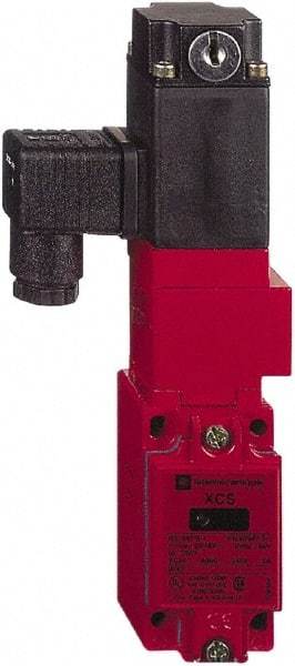 Telemecanique Sensors - 2NC/NO Configuration, 300 VAC, 10 Amp, Key Safety Limit Switch - 1.73 Inch Deep x 7.64 Inch High, IP67 Ingress Rating - Americas Industrial Supply