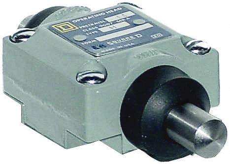 Square D - DPDT, 2NC/2NO, 600 Volt Screw Terminal, Roller Plunger Actuator, General Purpose Limit Switch - 1, 2, 4, 6, 12, 13, 6P NEMA Rating, IP67 IPR Rating - Americas Industrial Supply