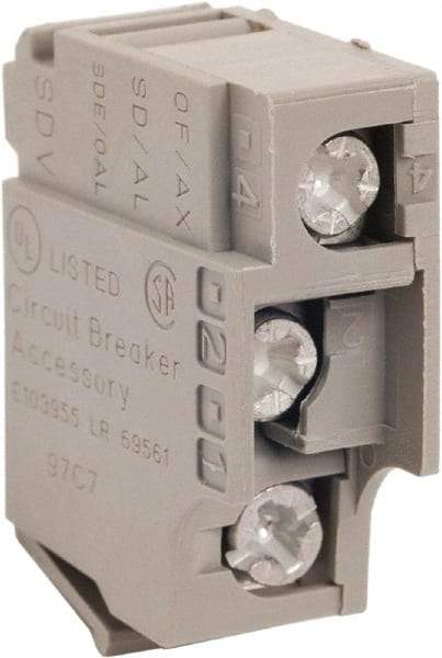 Square D - Circuit Breaker Auxiliary Switch - Use with Circuit Breaker - Americas Industrial Supply