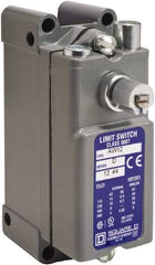 Square D - DPST, 2NC/2NO, 600 VAC, Screw Terminal, Rotary Head Actuator, General Purpose Limit Switch - 1, 2, 4, 12, 13 NEMA Rating, IP65 IPR Rating, Surface Mount - Americas Industrial Supply