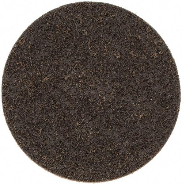 Merit Abrasives - 8" Diam, 50 Grit, Aluminum Oxide Hook & Loop Disc - Coarse Grade, Nonwoven, - Americas Industrial Supply