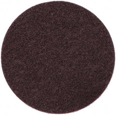 Merit Abrasives - 8" Diam, 80 Grit, Aluminum Oxide Hook & Loop Disc - Medium Grade, Nonwoven, - Americas Industrial Supply
