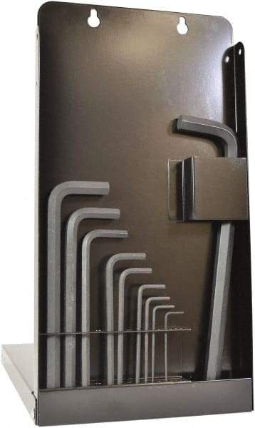 Bondhus - 10 Piece L-Key Ball End Hex Key Set - Hex Range 1.5 to 12mm, 13" OAL, Protanium High Torque Steel - Americas Industrial Supply