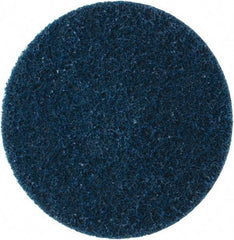 Norton - 4" Disc Diam, 150 Grit, Aluminum Oxide Quick Change Disc - Type R Attaching System, Nonwoven, Blue, Very Fine Grade, 15,000 RPM - Americas Industrial Supply