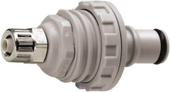 CPC Colder Products - 1/4" Nominal Flow, Male, Nonspill Quick Disconnect Coupling - 120 Max psi, 32 to 160°F, Polypropylene Coupling - Americas Industrial Supply