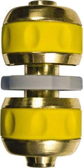 Nelson - 5/8 & 3/4 Garden Hose Compression Fitting - Metal, Garden Hose Mender Connector - Americas Industrial Supply