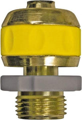 Nelson - 5/8 & 3/4 Garden Hose Compression Fitting - Metal, Male Connector - Americas Industrial Supply