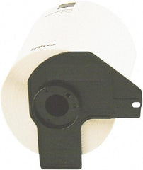 Brother - 6" Wide x 6" Long, White Paper Shipping Label - For Label Maker - Americas Industrial Supply