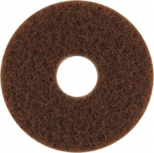 Oreck - Scrubbing Pad - 12" Machine, Brown Pad, Abrasive - Americas Industrial Supply