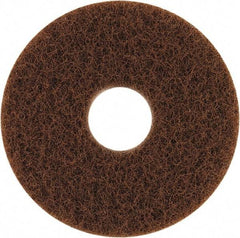 Oreck - Scrubbing Pad - 12" Machine, Brown Pad, Abrasive - Americas Industrial Supply