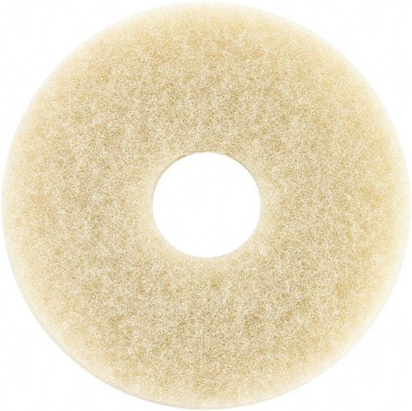 Oreck - Polishing Pad - 12" Machine, Beige Pad, Cotton - Americas Industrial Supply