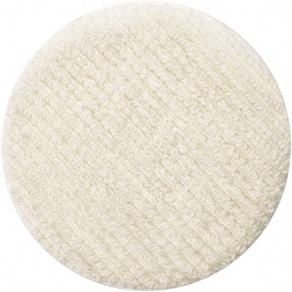 Oreck - Polishing Pad - 12" Machine, White Pad, Cotton - Americas Industrial Supply