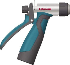 Gilmour - Garden Hose Rear Trigger Cleaning Nozzle - Aluminum, Zinc - Americas Industrial Supply