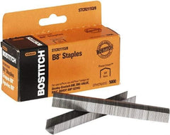 Stanley Bostitch - 0.38" Leg Length, Steel Standard Staples - 45 Sheet Capacity, For Use with Bostitch B8 Staplers - Americas Industrial Supply