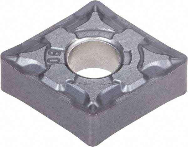 Tungaloy - WNMG431 HRM Grade AH8005 Carbide Turning Insert - AlTiN Finish, 80° Trigon, 1/2" Inscr Circle, 3/16" Thick, 1/64" Corner Radius - Americas Industrial Supply