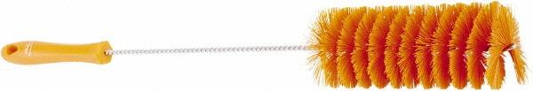 Vikan - 2.4" Diam Polyester Tube Brush - 19.4" OAL, 7.9" Head Length, Stainless Steel Handle - Americas Industrial Supply