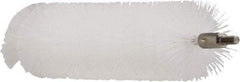 Vikan - 1.6" Diam Polyester Tube Brush - 8" OAL, 7.9" Head Length, Stainless Steel Handle - Americas Industrial Supply