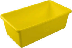 Remco - 149 Gal, 500 Lb Load Capacity Yellow Polyethylene Tote Container - Nesting, 46.8" Long x 26-1/2" Wide x 16.9" High - Americas Industrial Supply