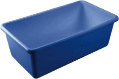 Remco - 149 Gal, 500 Lb Load Capacity Blue Polyethylene Tote Container - Nesting, 46.8" Long x 26-1/2" Wide x 16.9" High - Americas Industrial Supply