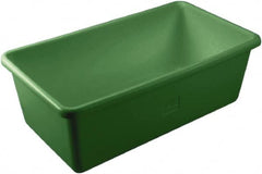 Remco - 149 Gal, 500 Lb Load Capacity Green Polyethylene Tote Container - Nesting, 46.8" Long x 26-1/2" Wide x 16.9" High - Americas Industrial Supply