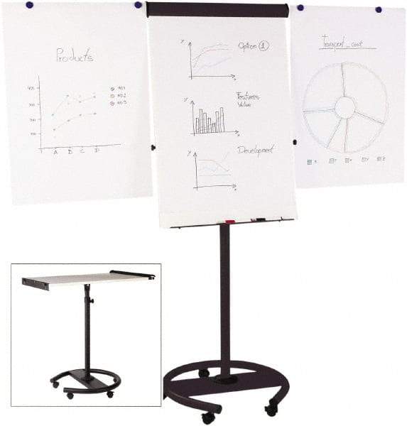 MasterVision - Magnetic Dry Erase Easel - 41" High - Americas Industrial Supply