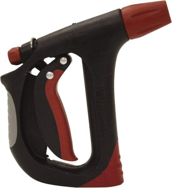 Gilmour - 3/4" Hose Diam Hot Water Adjustable Hose Nozzle - Die Cast Zinc, 125 psi - Americas Industrial Supply