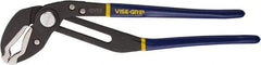 Irwin - 20" OAL, 6" Max Capacity, 25 Position Groove Joint Tongue & Groove Pliers - V-Jaws - Americas Industrial Supply