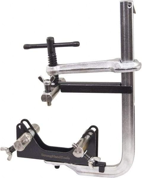 Strong Hand Tools - 3-1/2" Throat Depth, 5-1/2" Max Capacity, Standard Sliding Arm Clamp - 5 Lb Clamping Pressure - Americas Industrial Supply