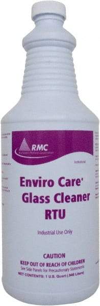 Rochester Midland Corporation - 32 oz Bottle Glass Cleaner - Use on Glass, Mirrors - Americas Industrial Supply