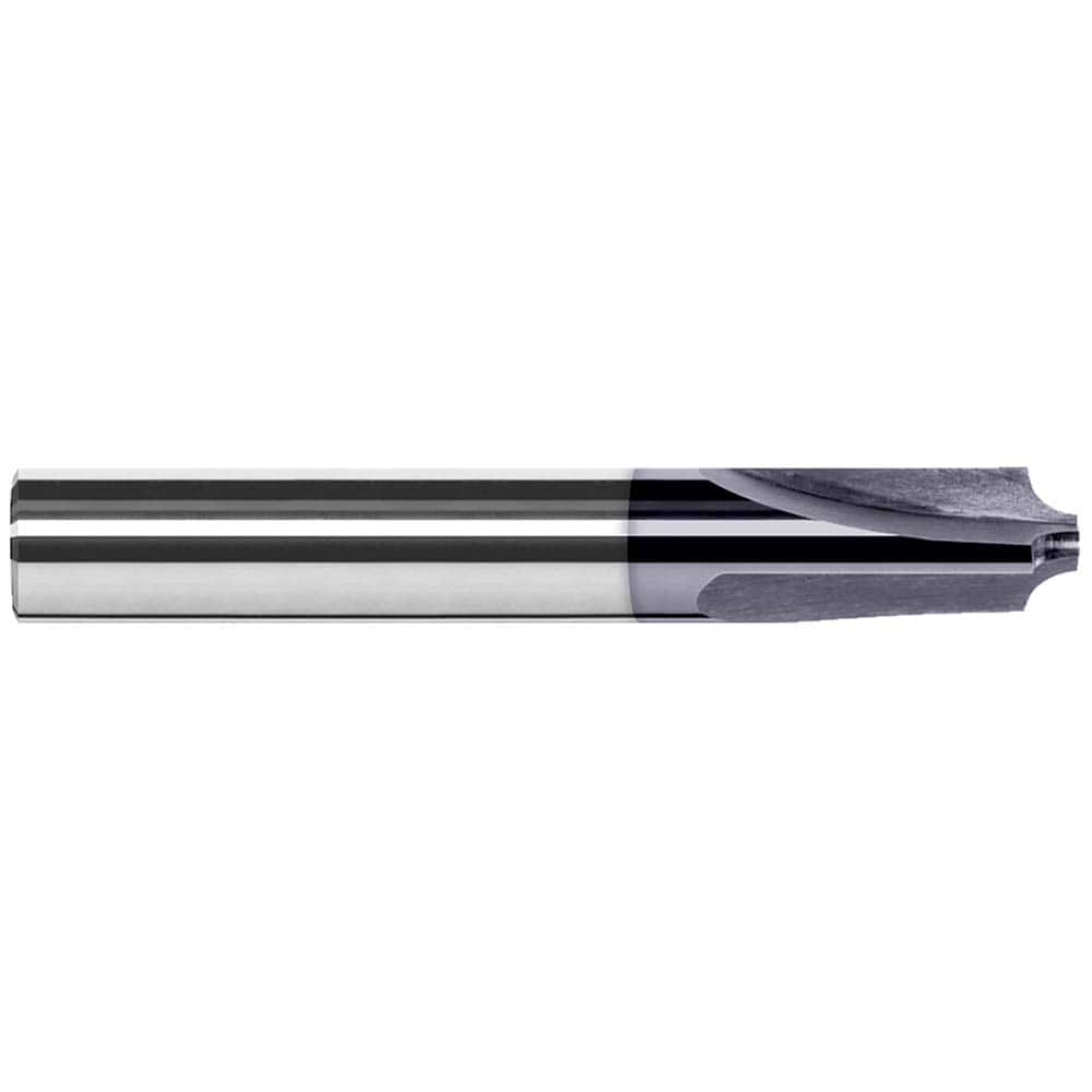 Harvey Tool - Corner Rounding End Mills; Material: Solid Carbide ; Single or Double End: Single ; Radius (Inch): 1/16 ; Radius (Decimal Inch): 0.0620 ; Mill Diameter (Inch): 3/16 ; Mill Diameter (Decimal Inch): 0.1875