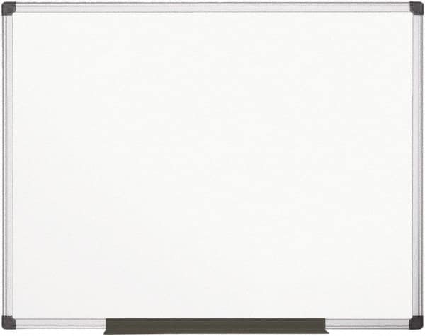 MasterVision - 48" High x 72" Wide Magnetic Dry Erase Board - Steel - Americas Industrial Supply