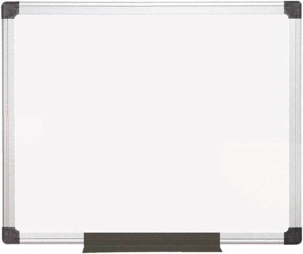 MasterVision - 24" High x 36" Wide Magnetic Dry Erase Board - Steel - Americas Industrial Supply