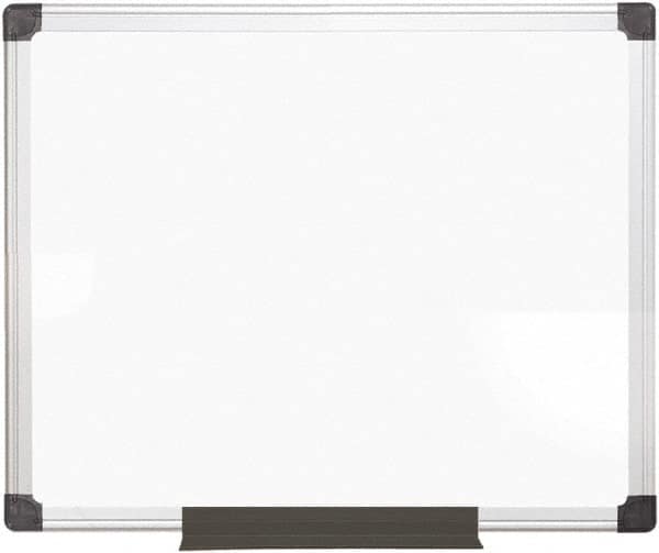 MasterVision - 24" High x 36" Wide Magnetic Dry Erase Board - Porcelain/Steel - Americas Industrial Supply