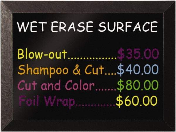 MasterVision - 36" High x 48" Wide Wet Erase Board - Steel - Americas Industrial Supply