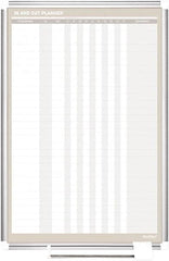 MasterVision - 24" High x 36" Wide Magnetic Dry Erase In/Out - Steel - Americas Industrial Supply