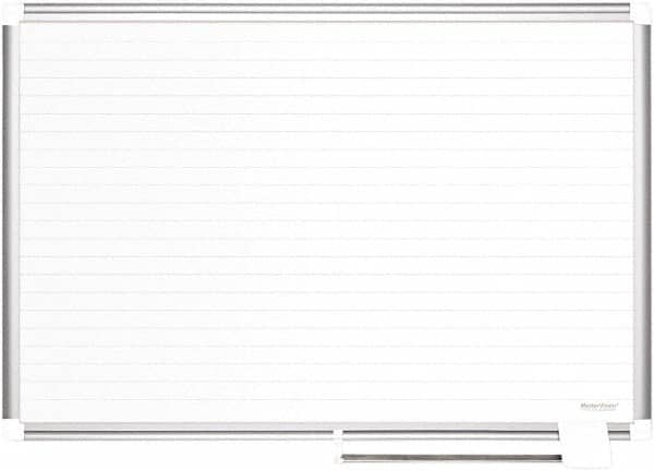 MasterVision - 36" High x 48" Wide Magnetic Dry Erase Calendar - Steel - Americas Industrial Supply