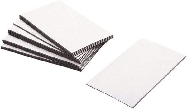Baum/Gartens - 2" Wide x 3-1/2" Long, White Paper Business Cards - For Business Cards - Americas Industrial Supply