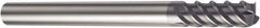 Sandvik Coromant - 8mm, 4 Flute, Single End, Solid Carbide, 1mm Corner Radius End Mill - 120mm OAL, Right Hand Flute, 20mm LOC, Right Hand Cut - Americas Industrial Supply