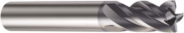 Sandvik Coromant - 12mm, 16mm LOC, 12mm Shank Diam, 73mm OAL, 4 Flute, Solid Carbide Square End Mill - Single End, Spiral Flute, 30° Helix, Centercutting, Right Hand Cut, Right Hand Flute, Series CoroMill Plura - Americas Industrial Supply